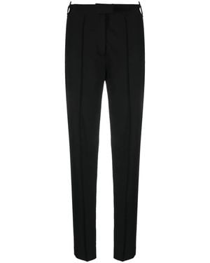 Nensi Dojaka Cut-Out Detailing Slim-Fit Trousers - Black