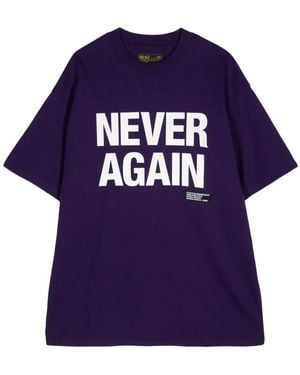 Izzue X Neighborhood スローガン Tシャツ - ブルー
