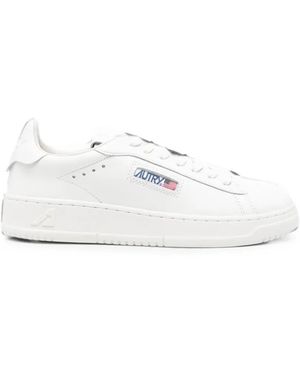 Autry Dallas Low Leat/Marsh - White