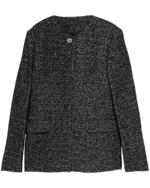 TOTEME Wool Blazer Jacket - Black