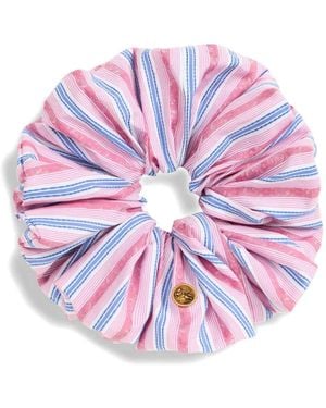 Etro Gestreifter Jacquard-Haargummi - Pink