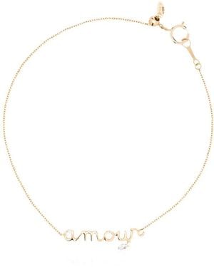 PERSÉE 18Kt Diamond Amour Bracelet - White