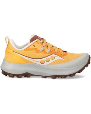 Saucony Logo Trainers - Orange