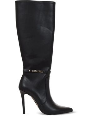 Just Cavalli Alysha Stiletto Knee-High Boots - Black