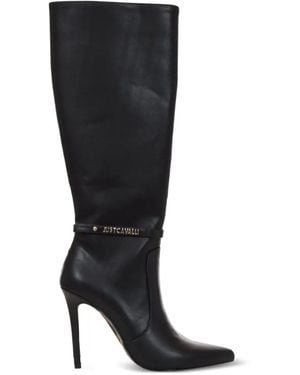 Just Cavalli Alysha Stiletto Knee-High Boots - Black