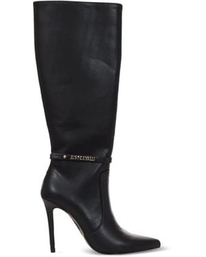 Just Cavalli Botas altas Alysha con tacón stiletto - Negro