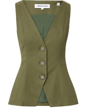 Veronica Beard Avalina Gilet - Groen