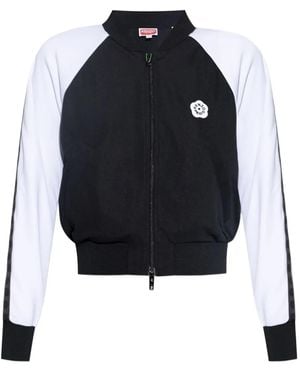 KENZO Colour-block Panelled Jacket - ブルー