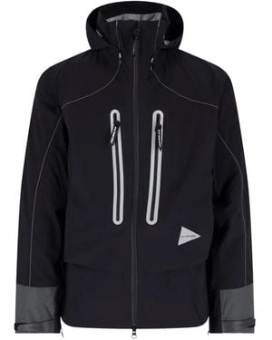 and wander Pertex Shield Jacket - Black