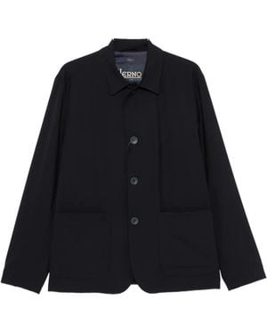 Herno Button-Fastening Blazer - Black