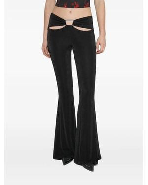 MISBHV Pantalon À Découpes - Noir