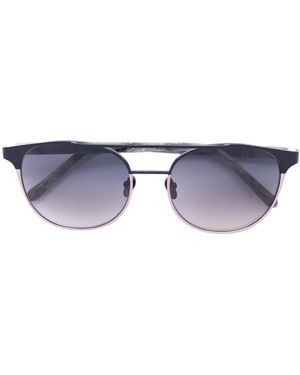 Linda Farrow Gradient Sunglasses - Blue