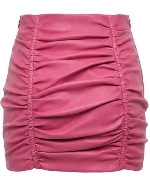 DSquared² Drapierter Wickelrock - Pink