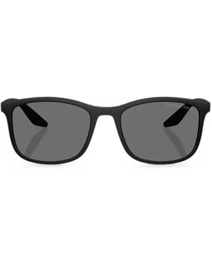Prada Linea Rossa Square-Frame Sunglasses - Grey