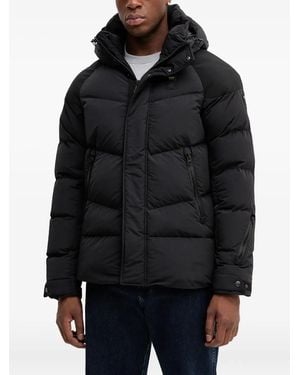 Blauer Hooded Jacket - Black