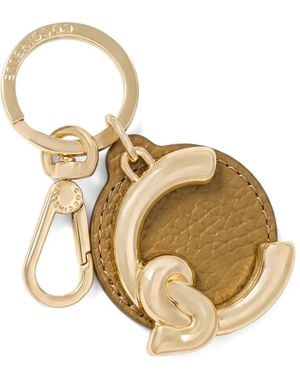 Coccinelle C-Me Keyring - Metallic