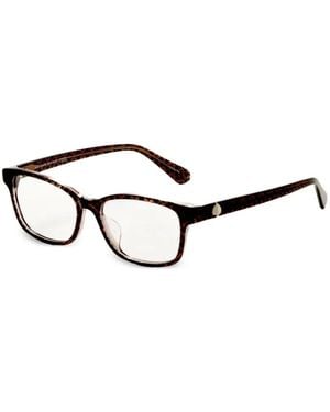 Kate Spade Kariane Rectangle-Frame Glasses - White