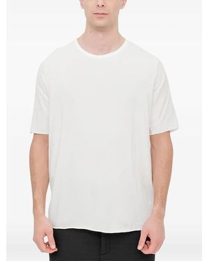 69 by Isaac Sellam Horizon Crew-Neck T-Shirt - Blanco