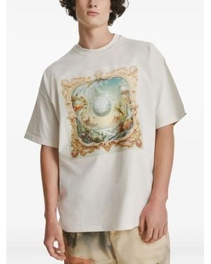 IRINA VOINEA T-Shirt Window - Gris
