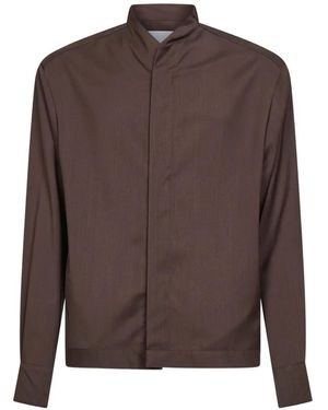 Costumein Buttoned Jacket - Brown