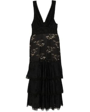 CAMILLA Ottoman Elegance Tiered Dress - Black