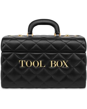 Moschino キルティング ツールボックス - ブラック