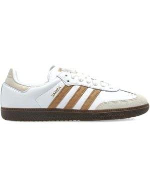 adidas Samba Trainers - White