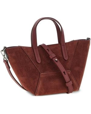 Brunello Cucinelli Bc Duo Mini Tote Bag - Red