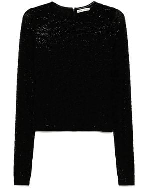 Alice + Olivia Delaina Top - Black