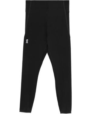 On Shoes Leggings De Sport À Taille Élastiquée - Black