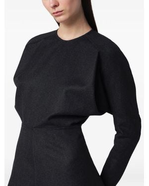 Victoria Beckham Doman Midi Dress - Black