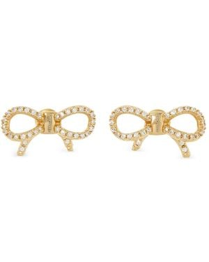 Ferragamo Vara Bow Earrings - Metallic