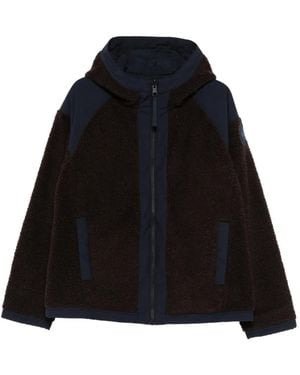 Canada Goose Alberni Reversible Fleece Bomber Jacket - Black