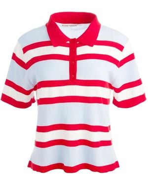 Alice + Olivia Tillie ポロシャツ - レッド