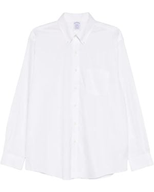 Brooks Brothers チェストポケット シャツ - ホワイト