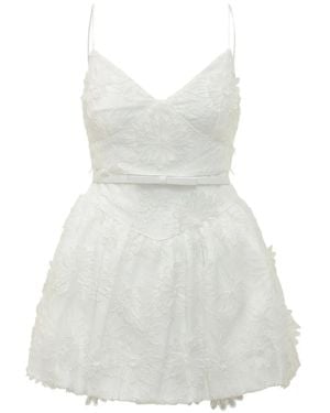 Self-Portrait Mini Suit - White