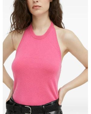 Samsøe & Samsøe Halterneck Top - Pink