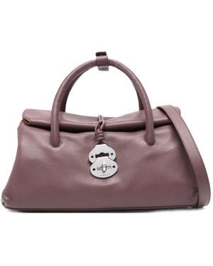 Zanellato Borsa A Spalla Dotta Centauro - Viola
