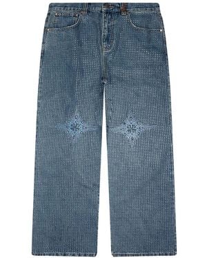BIRTH OF ROYAL CHILD 20K Stellar Diamond Jeans - Blue