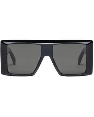 Balmain B-Stage Rectangle-Frame Sunglasses - Grey