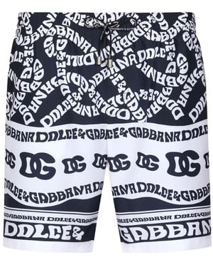 Dolce & Gabbana Marina トランクス水着 - ブルー
