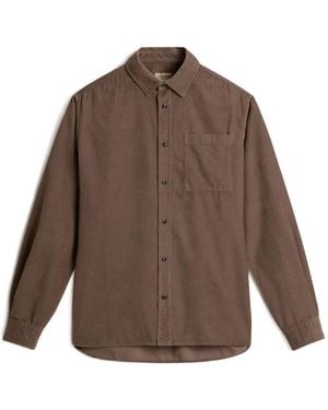 Woolrich Hemd Aus Cord - Braun