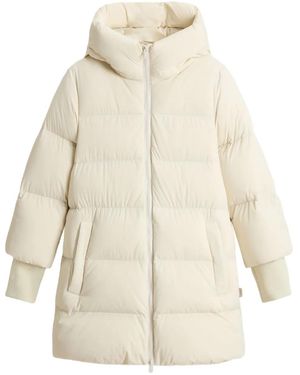 Woolrich "Cloud Madison" Coat - Natural
