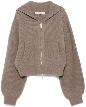 Remain Cardigan Crop - Marrone