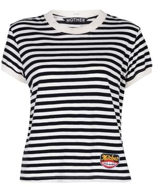 Mother The Boxy Goodie Goodie T-Shirt - Schwarz