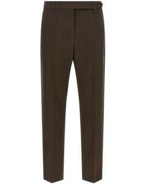 Brunello Cucinelli Monile Tapered-Leg Pants - Grey