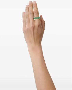 LIE STUDIO Ines Ring Mit Aventurin - Weiß
