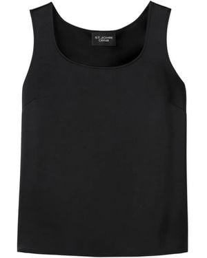 St. John Liquid Top - Black