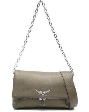 Zadig & Voltaire Sac À Bandoulière Rocky - Gris