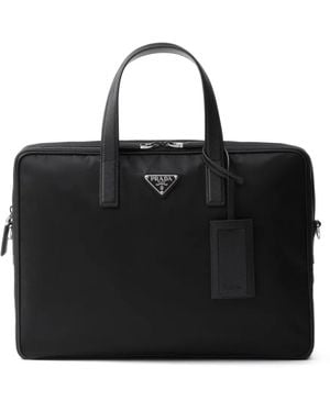 メンズ Prada ブリーフケース、ノートパソコン用バッグ | Lyst